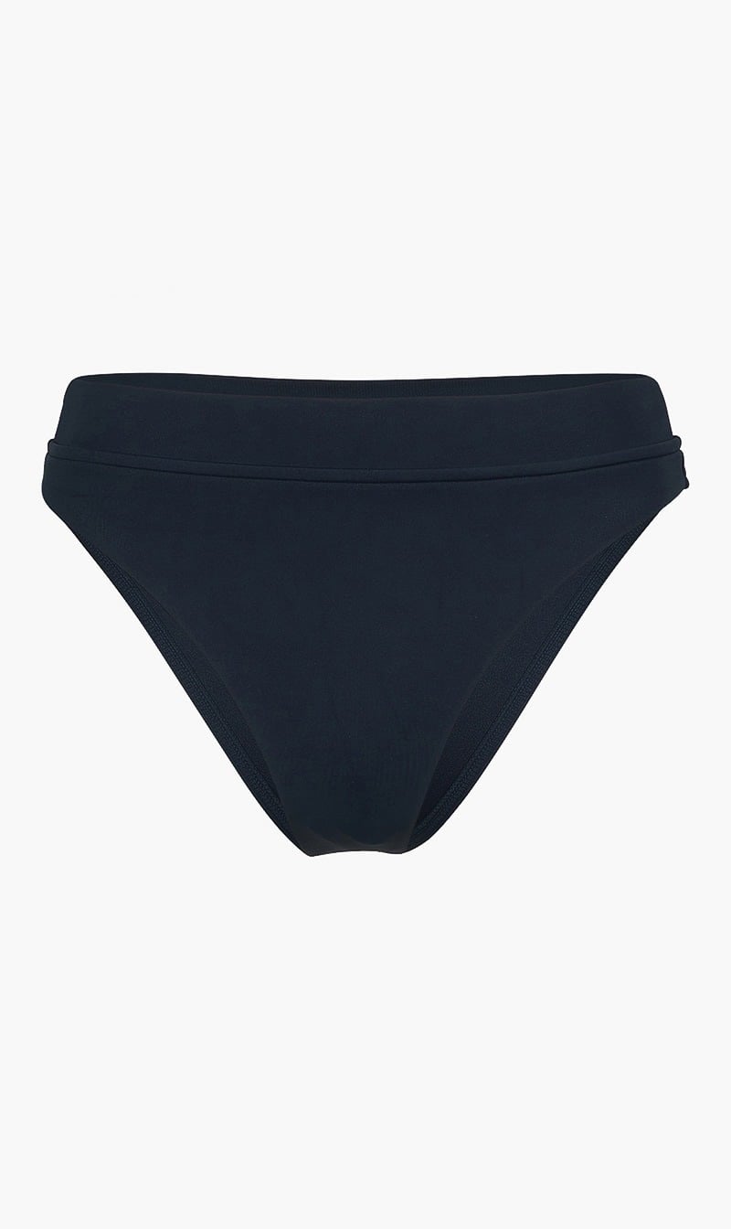 Seafolly Blue Collective High Rise Bikini Bottom for Women