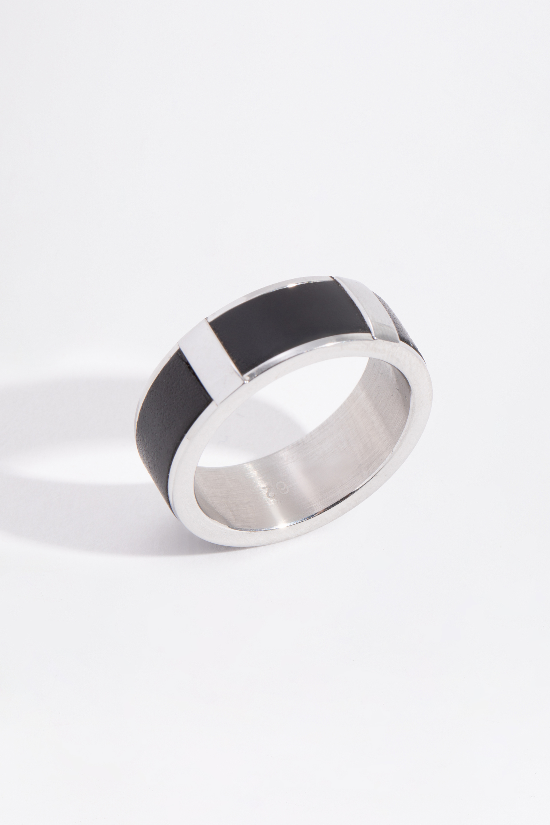 

GUY LAROCHE Two Tone Stainless Steel Ring, 60 Mm