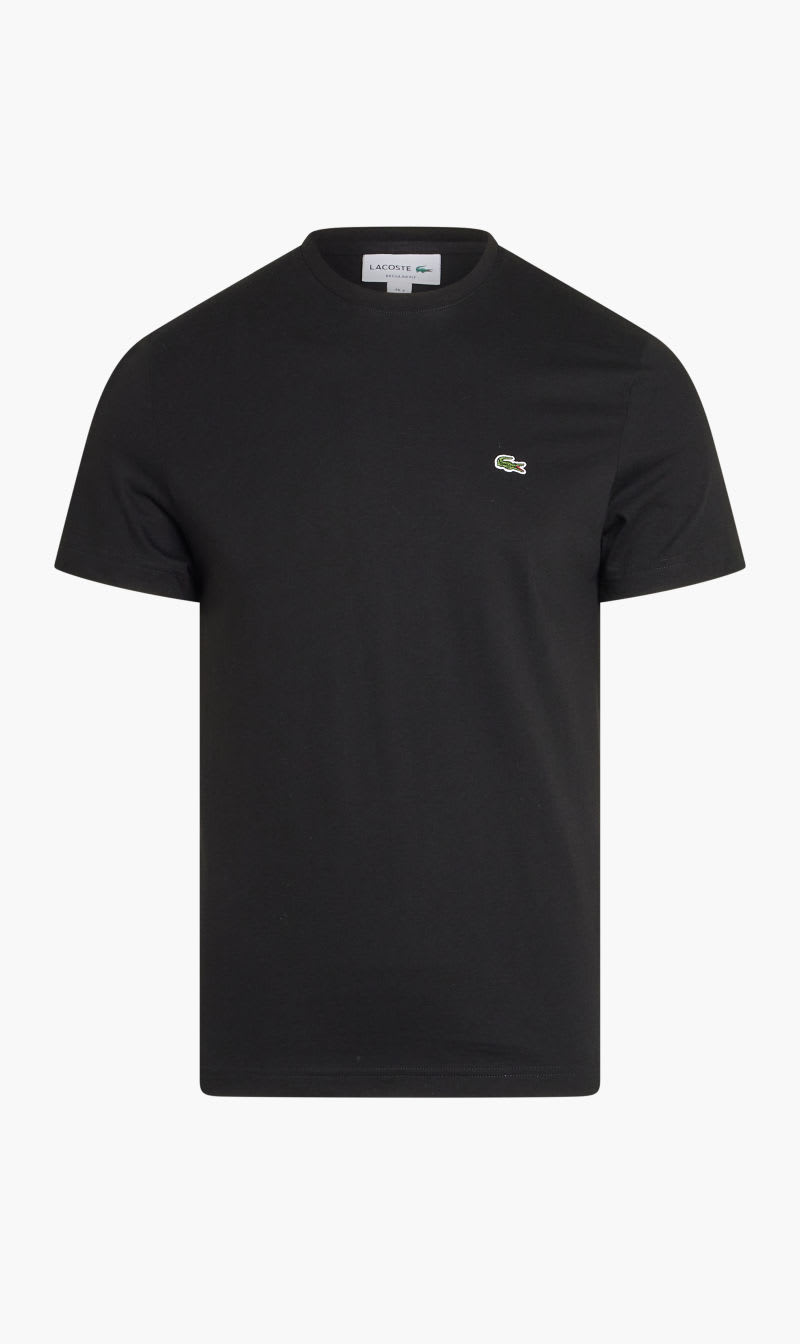 

Lacoste Black Tee-shirt Crew Neck for Men | The Deal Outlet