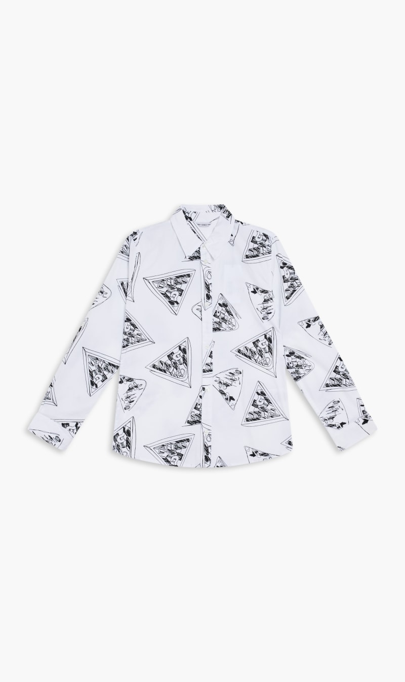 

Guess Multi-color Stretch Poplin Shirt for Boys | The Deal Outlet