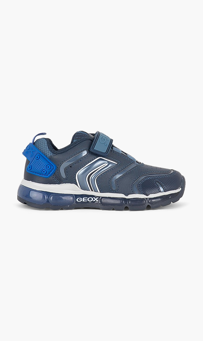 

Geox Android Leather Flashing Sneakers
