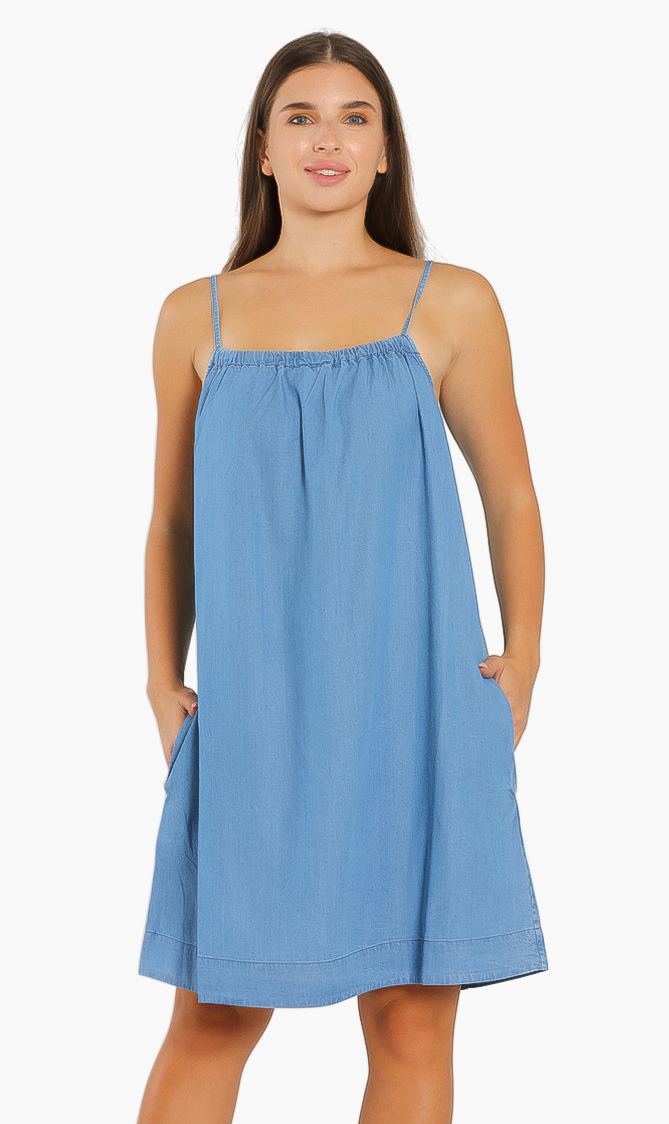 

Denim Dress, Blue