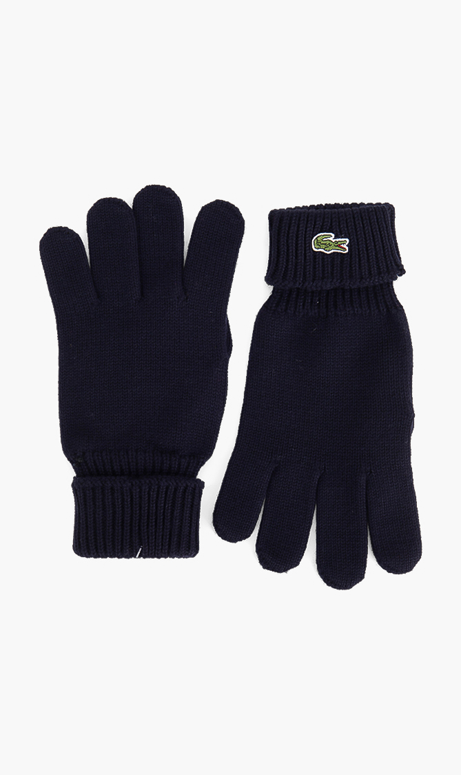 

Lacoste Ribbed Wool Gloves