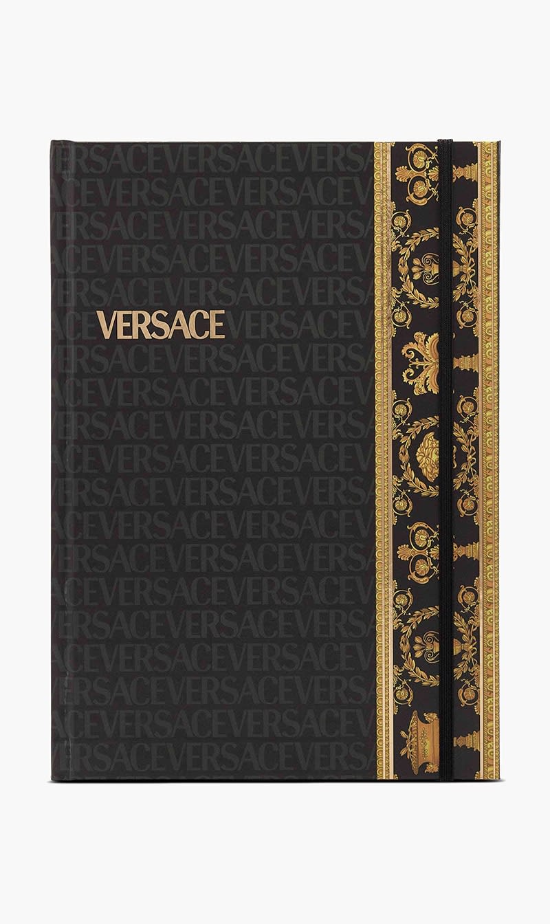

Versace Black I Love Baroque Notebook | The Deal Outlet
