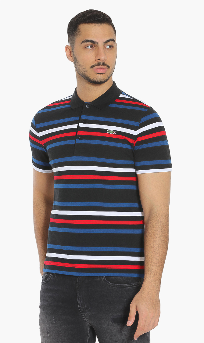 

Lacoste Sport Striped Stretch Regular Fit Polo Shirt