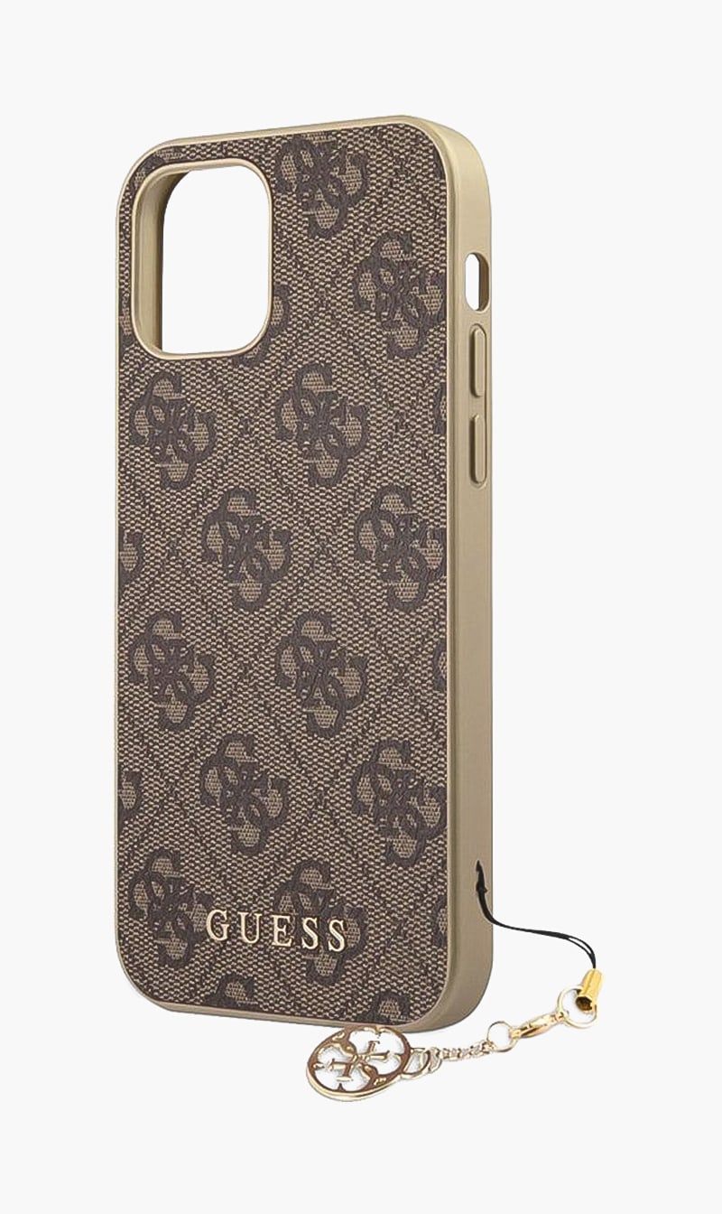 

Guess Brown Iphone 12 Mini Hard Phone Case for Women | The Deal Outlet