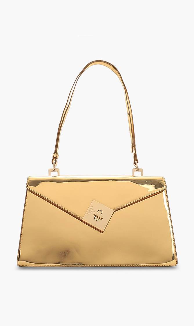 

Tosca Blu Patent Leather Bag