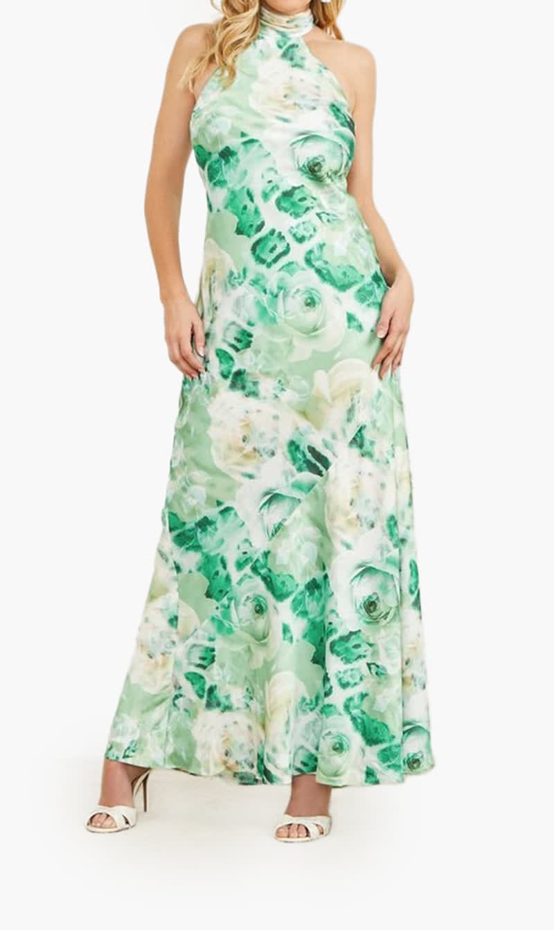 

Guess Multi-color Sophia Long Dress for Women | The Deal Outlet