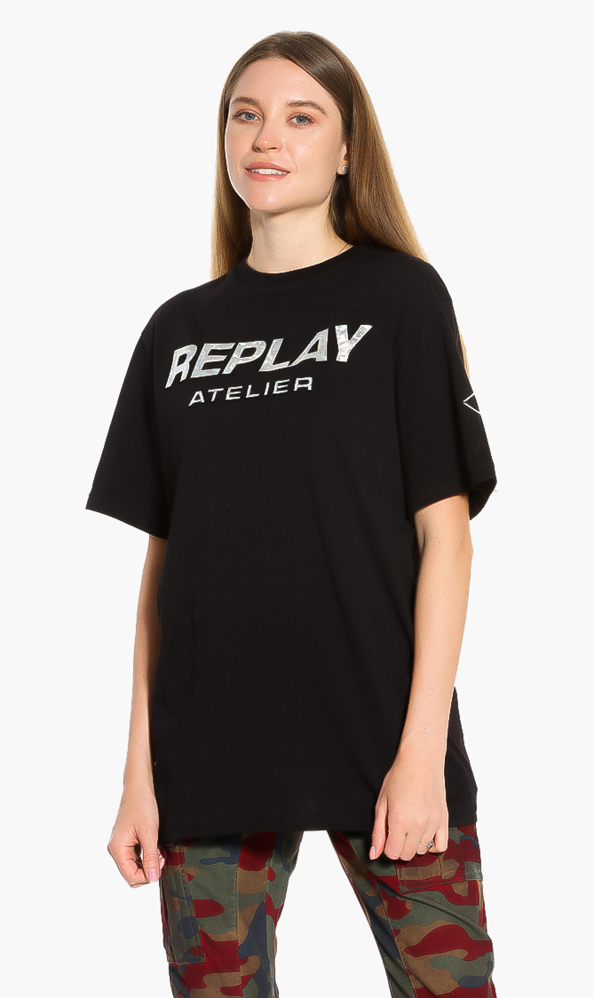 

Replay Logo 3d T-shirt