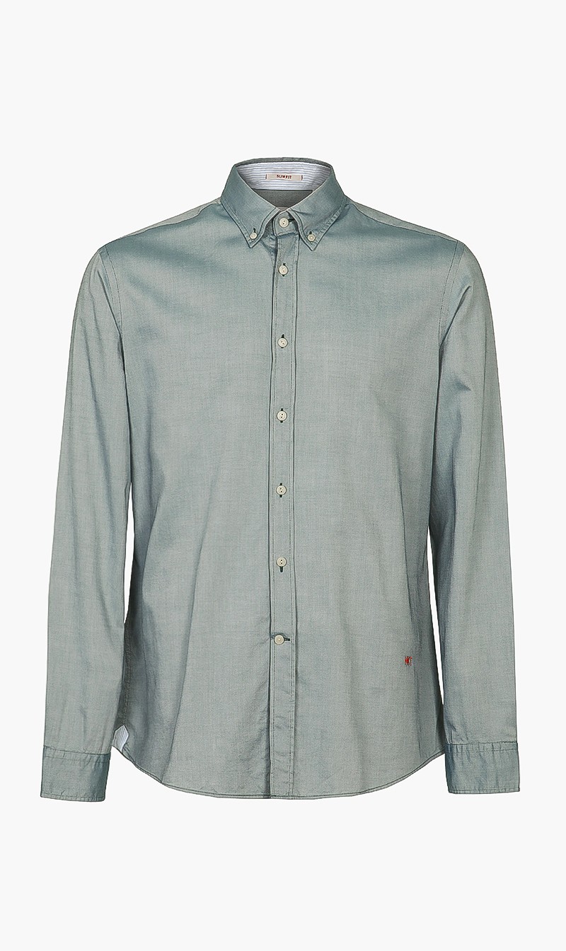 

Pinpoint Oxford Shirt, Blue