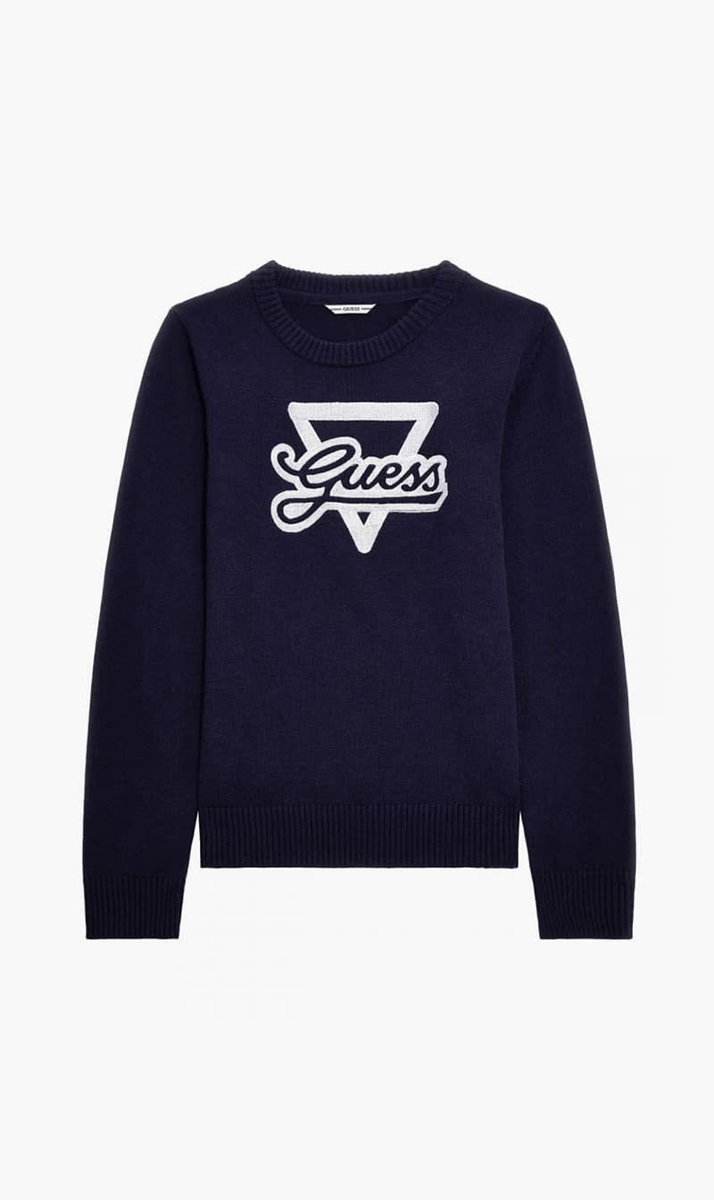 

Guess Blue Ls Sweater for Boys | The Deal Outlet