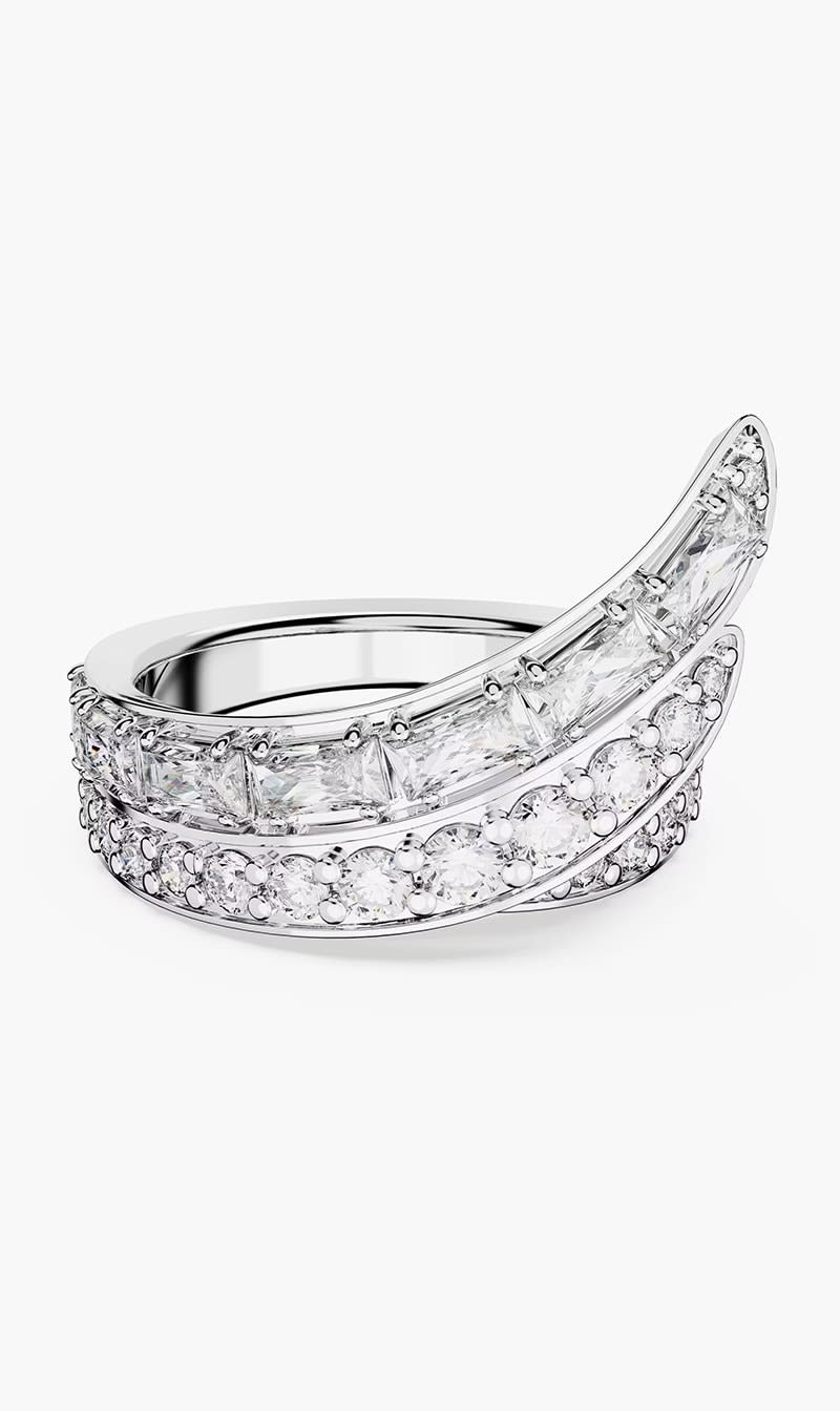

Swarovski Others Hyperbola Ring Whi/rhs 58 Mm for Women | The Deal Outlet