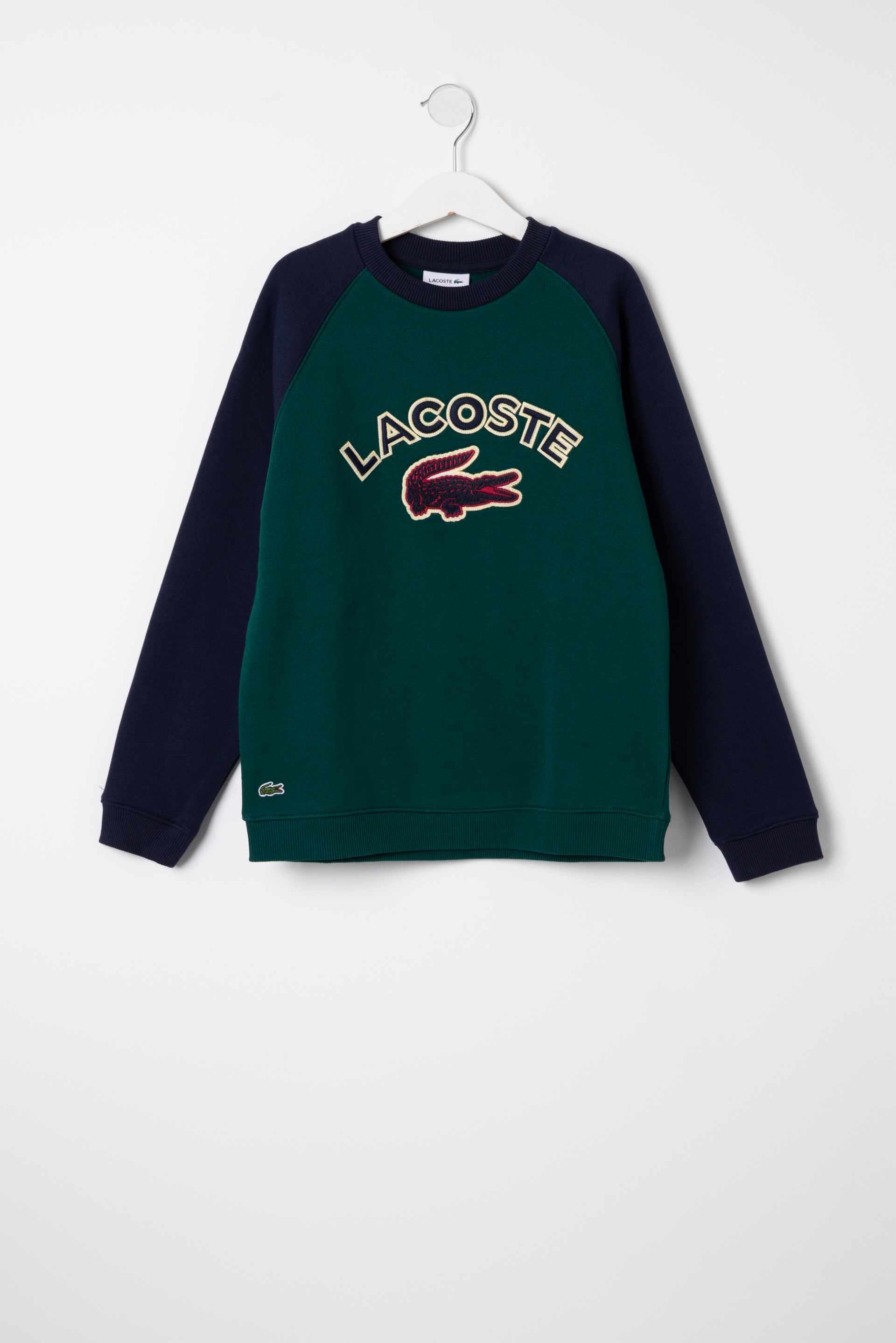 

Lacoste Croc Patch Colorblock Fleece Sweatshirt