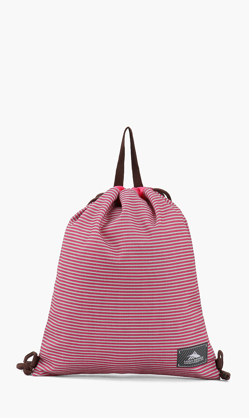 

Pink Stripes Sling Backpack