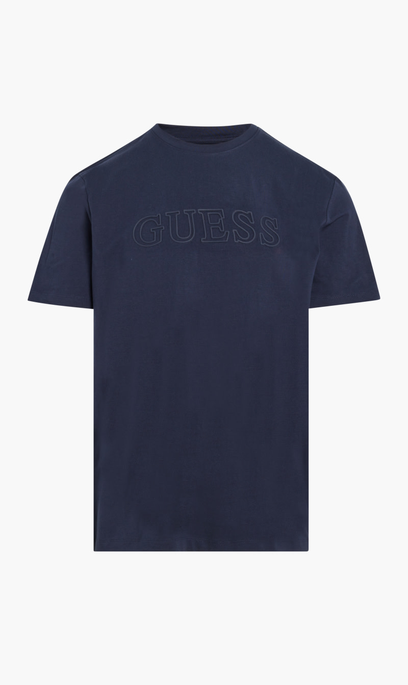 

Short Sleeve Alphy Organic Stretch Jersey T-shirt, Blue