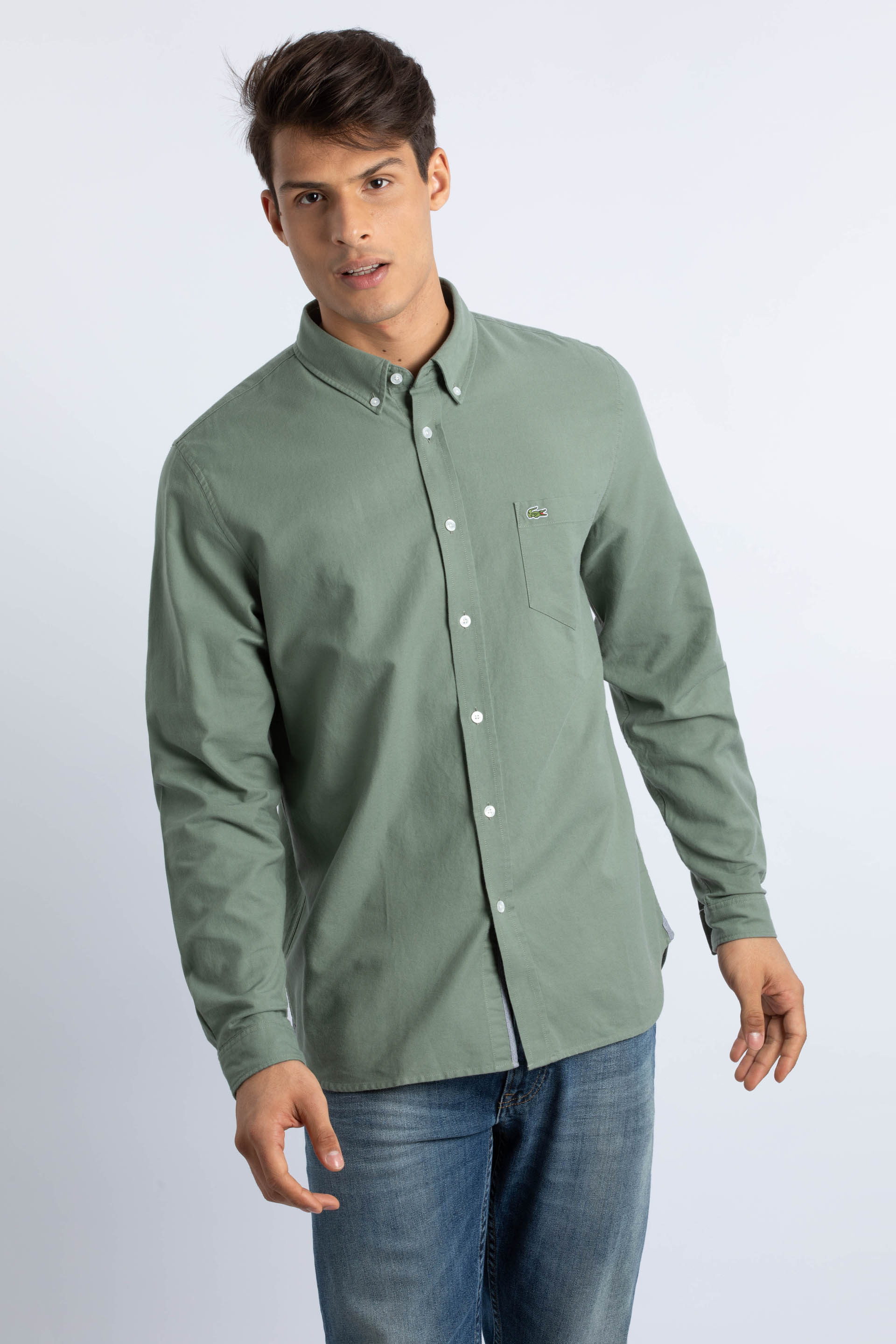 

Lacoste Slim Fit Stretch Long Sleeve Shirt