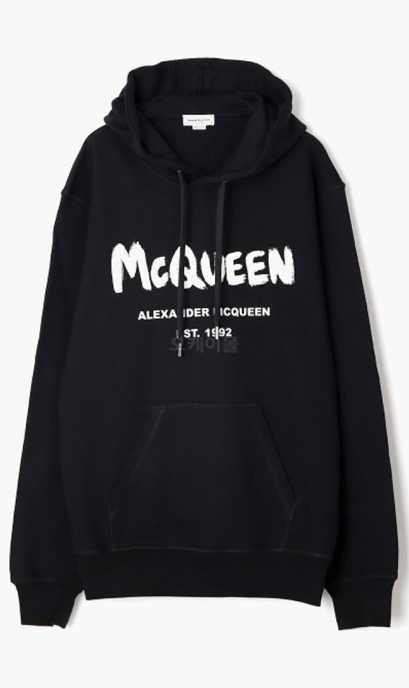 

Alexander Mcqueen Multi-color Logo Printed Hoodie for Men | The Deal Outlet