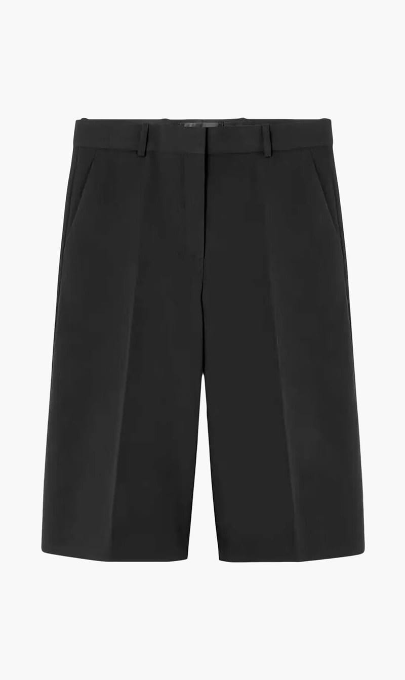 

Versace Black Informal Wool Short Pants for Women | The Deal Outlet