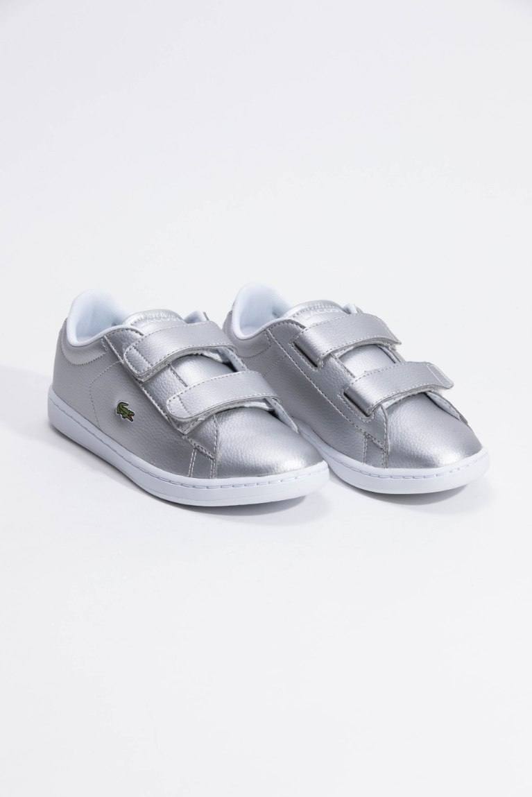 

Lacoste Carnaby Evo Strap Silver Sneakers