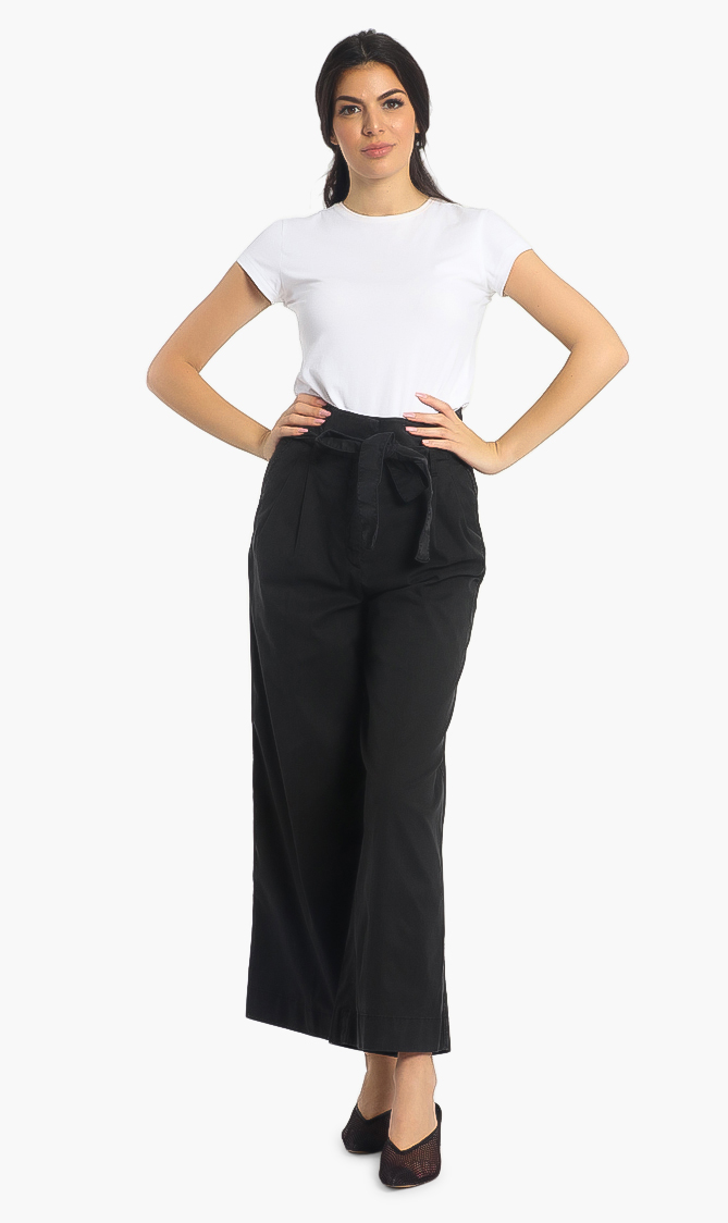 

Patricia Wide Leg Trouser, Black