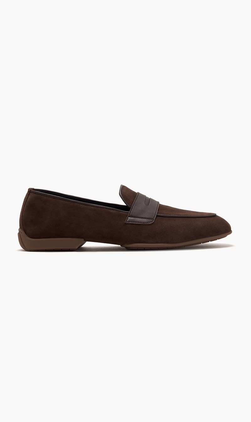 

Brioni Brown Penny Loafer for Men | The Deal Outlet