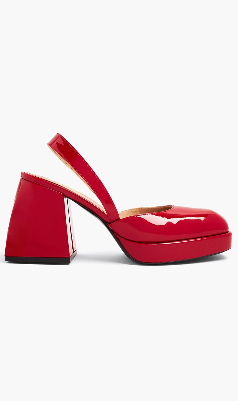 

Nodaleto Red Bulla Jones Pumps for Women | The Deal Outlet