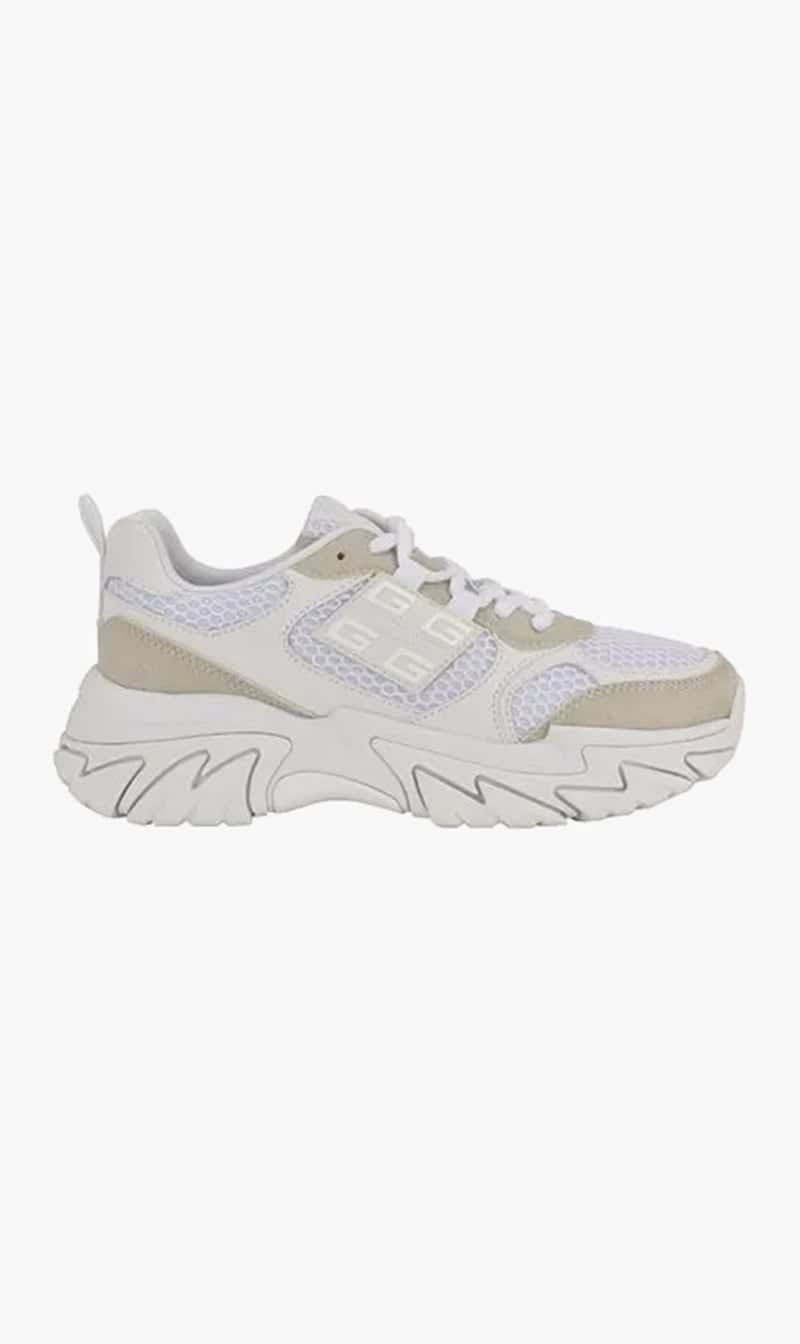 White Guess Black Nourda Sneakers for Women