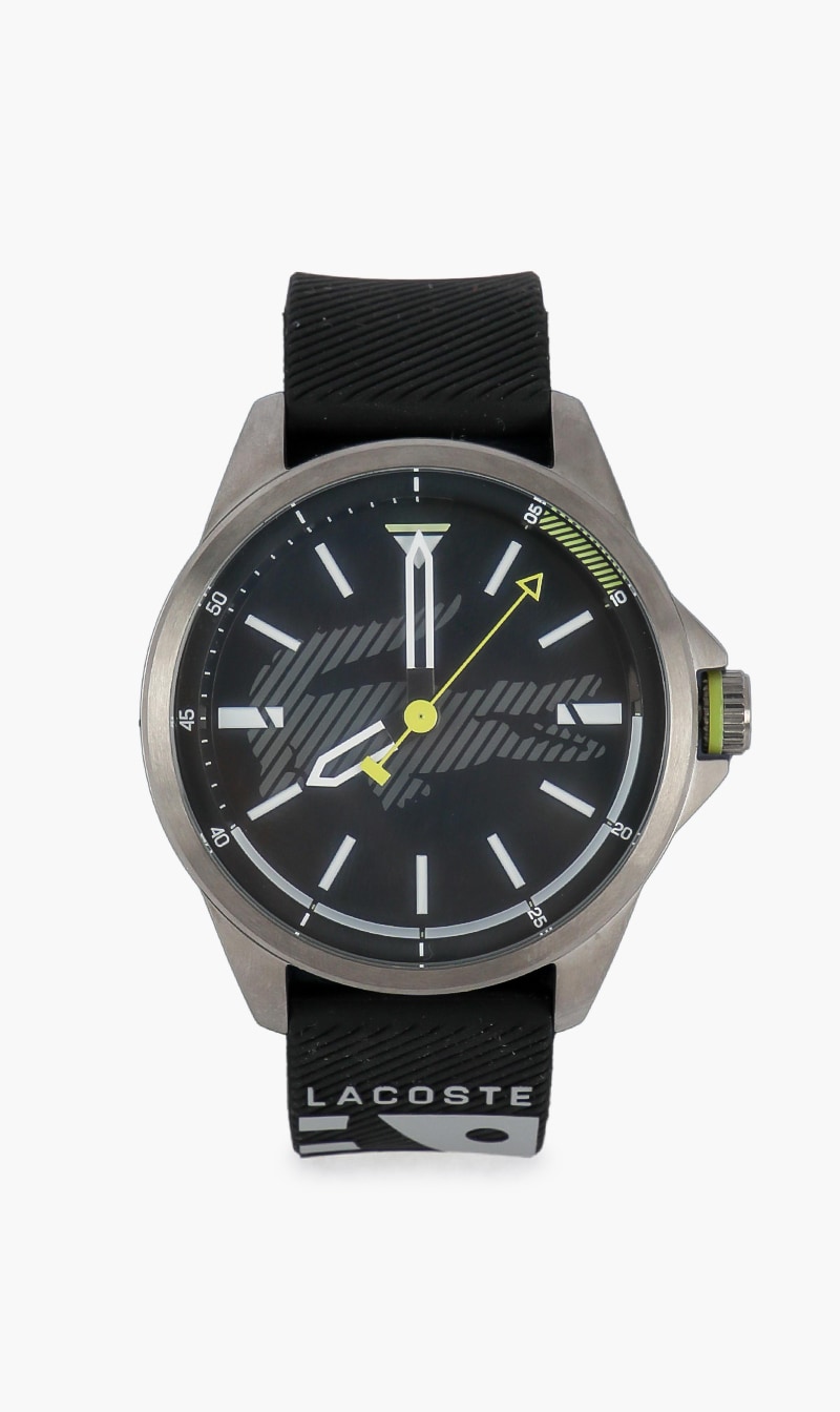 

Quartz Silicone Watch, Black
