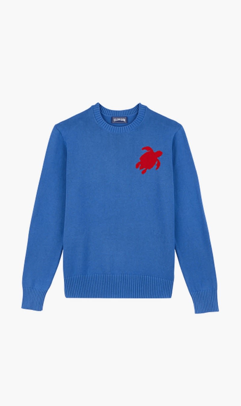 

Vilebrequin Blue Rayol Pull Cr24 Ct Cashmere Po Jaune for Men | The Deal Outlet