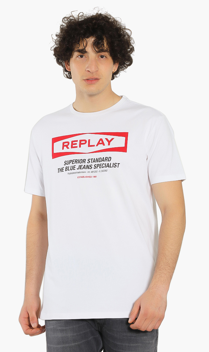 

Replay Graphic Printed T-shirt