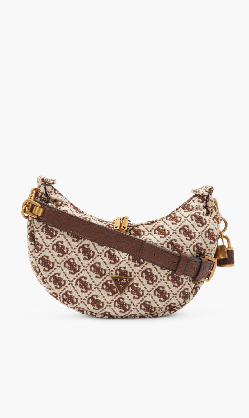 

Guess Brown Shemara Mini Hobo for Women | The Deal Outlet