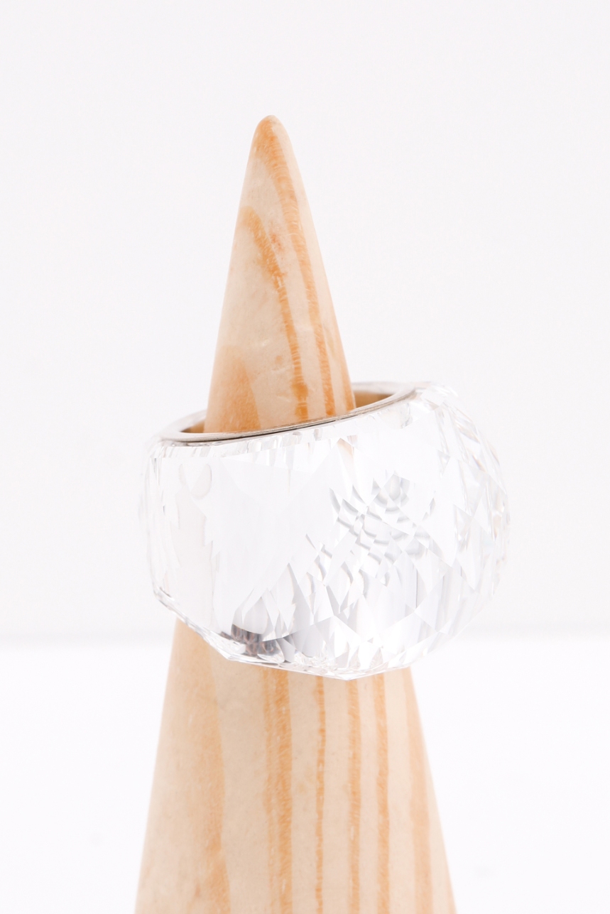 

SWAROVSKI Nirvana Silver Ring, 52mm