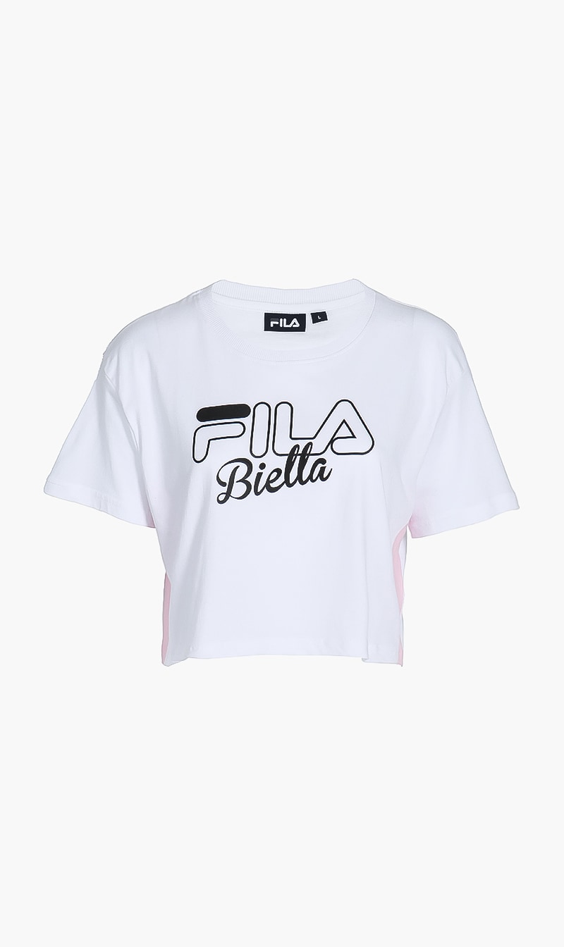 

Lucie Cropped Top, White