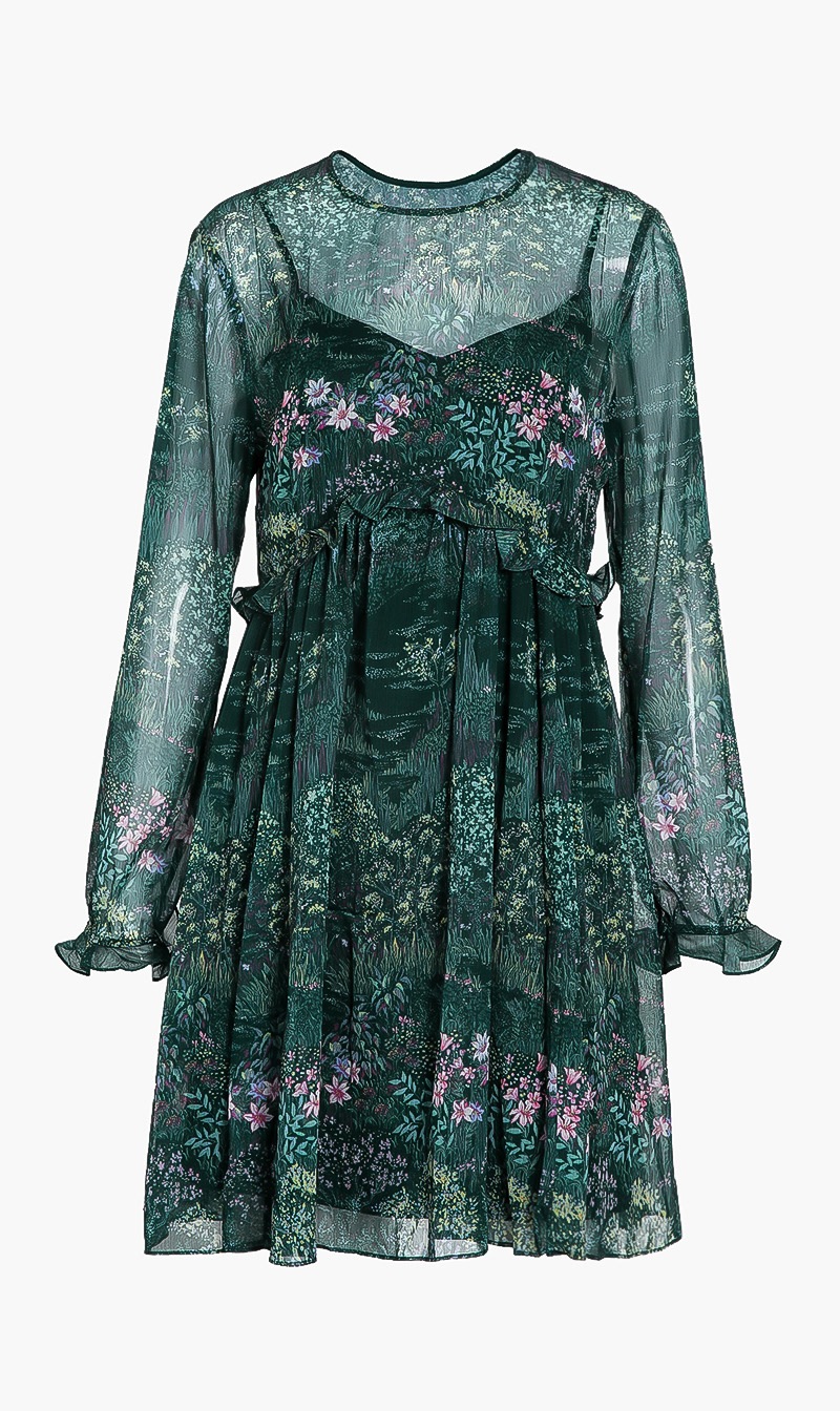

Ted Baker Diamond Print Mini Dress