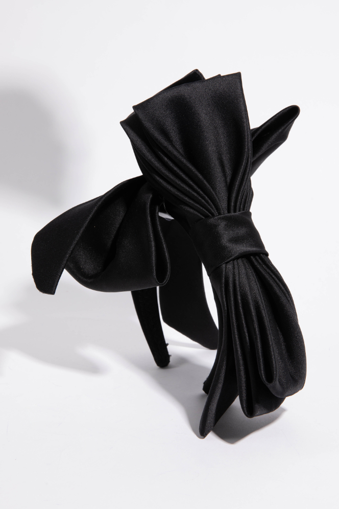

Dolce&gabbana Oversized Solid Ribbon Headband