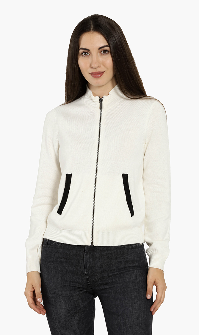 

Emporio Armani Intarsia -back Cardigan