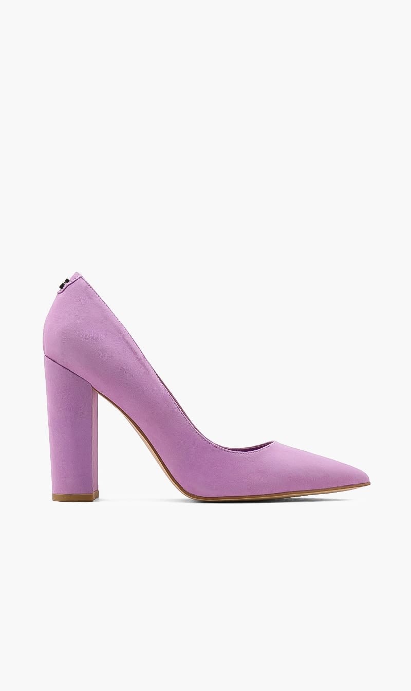 

Bagail Pointed Toe Heels, Purple