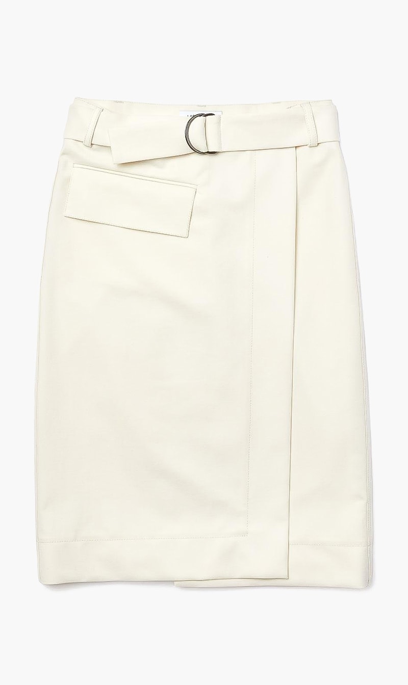 

Lacoste Beige Solid Belted Skirt for Women | The Deal Outlet