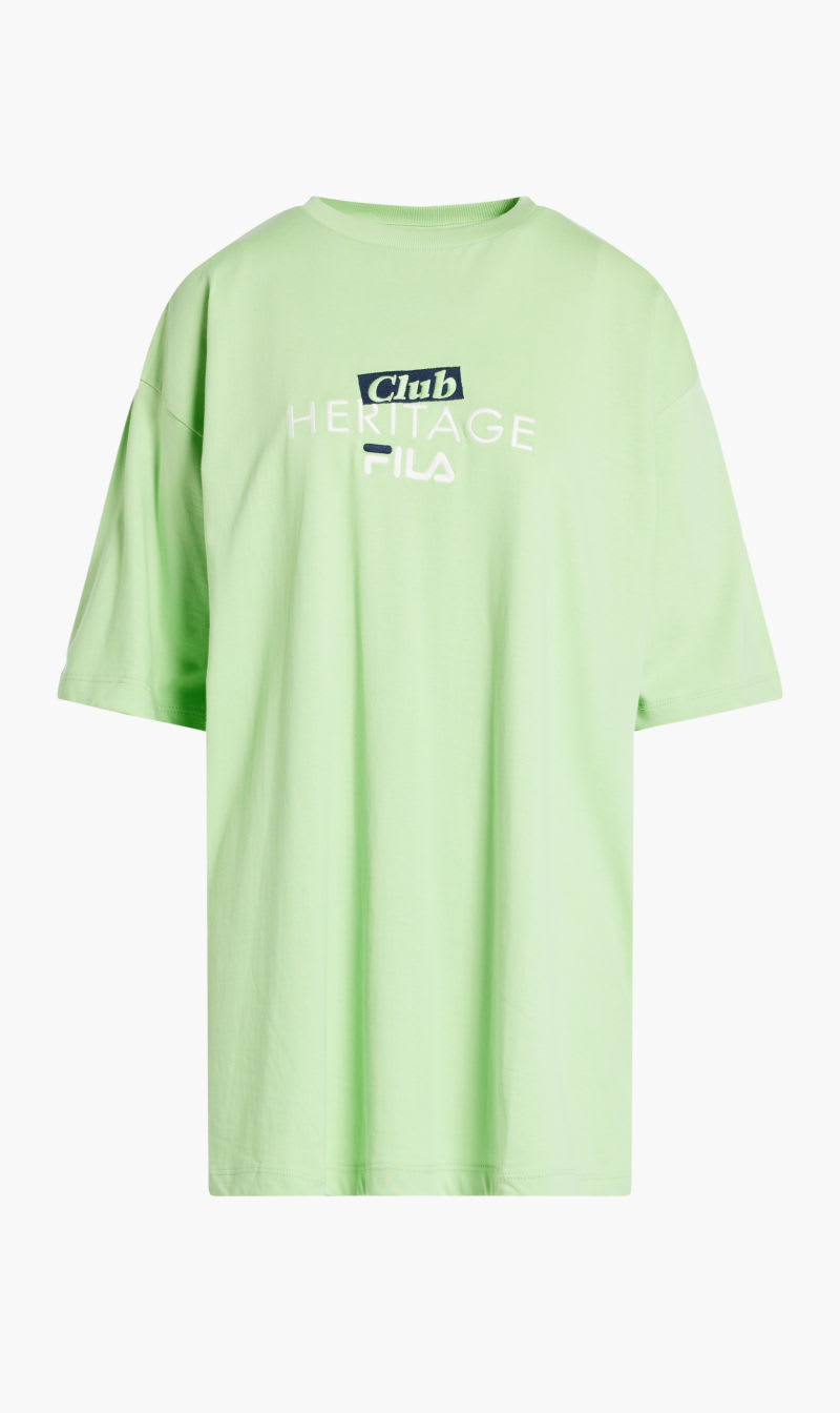 

Fila Green April Oversize Tedd for Women | The Deal Outlet