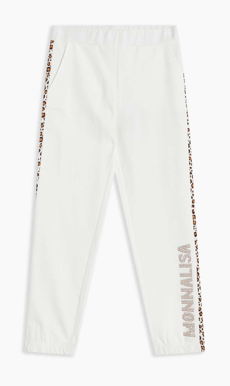 

Monnalisa White Trousers for Kids | The Deal Outlet