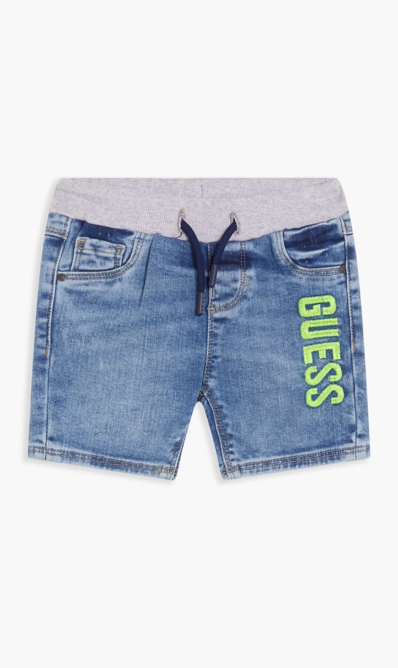 

Guess denim pull-on shorts | the deal outlet, Blue