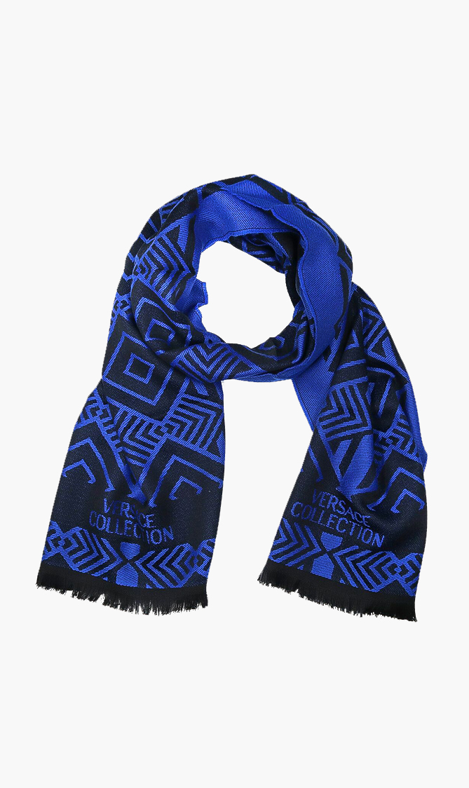 

Versace Geometric Scarf