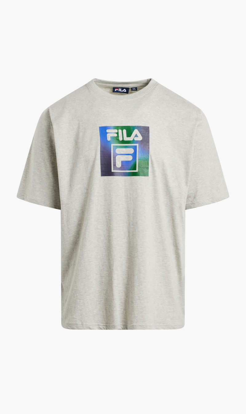 

Fila Grey Graphic Tee Soft Plastisol Print for Men | The Deal Outlet