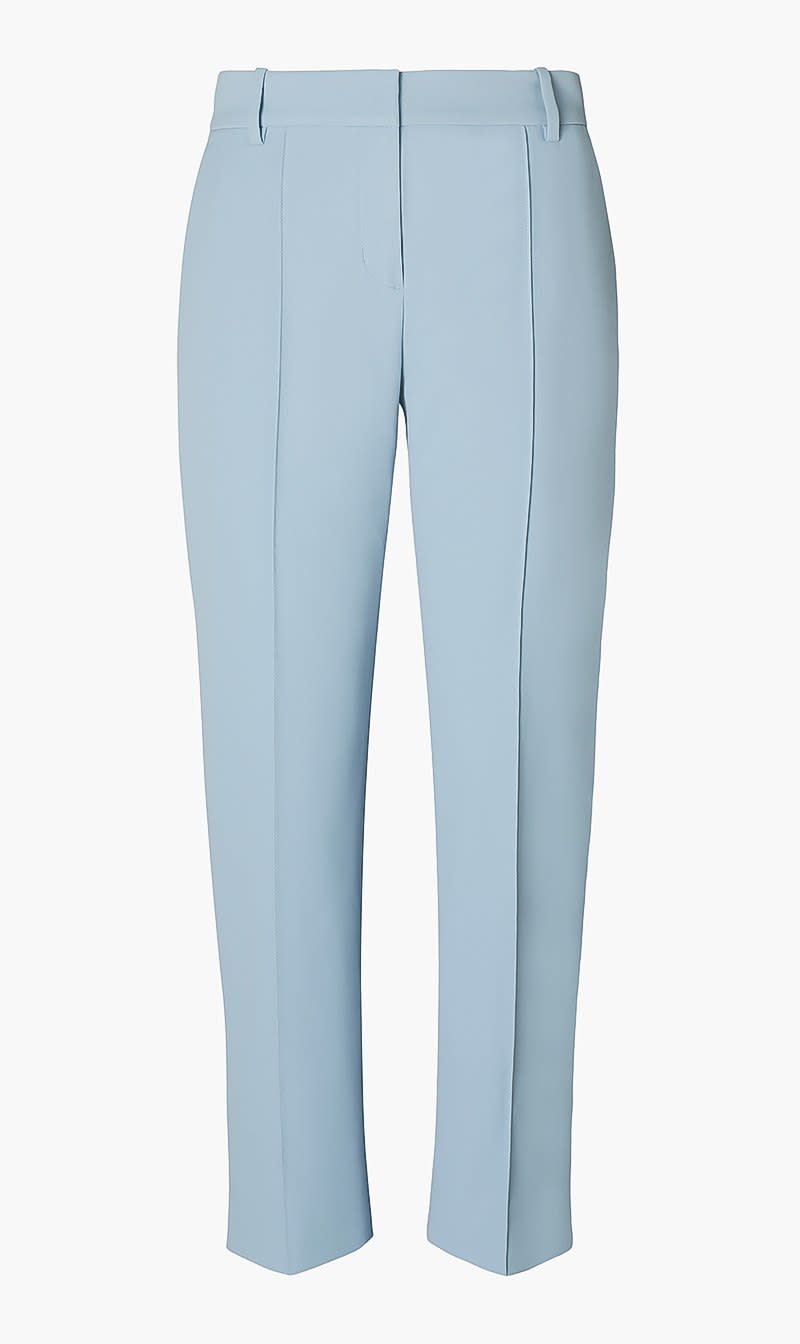 

Tory Burch Blue Printed Tech Twill Golf Pants for Women | The Deal Outlet