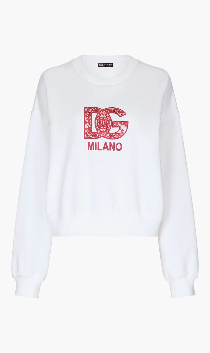 

Dolce & Gabbana Multi-color Logo Print Sweatshirt for Women | The Deal Outlet