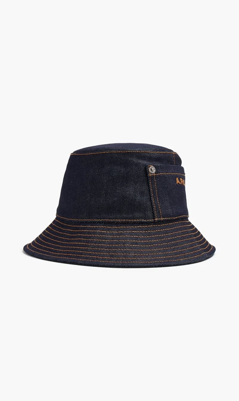 

A.p.c. Blue Thais Bucket Hat for Men | The Deal Outlet