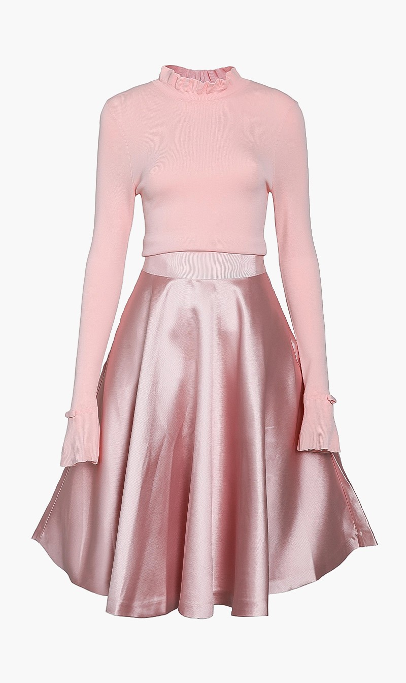 

Ted Baker Knitted Frill Full Skirt Dress