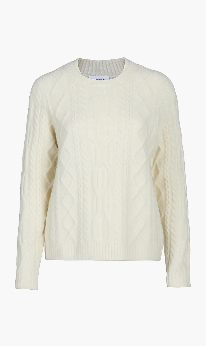 

Woven Sweater