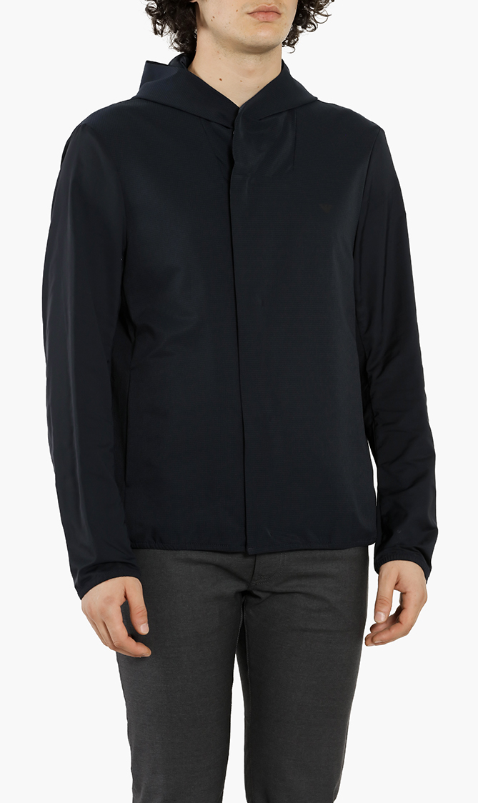 

Emporio Armani Lightweight Hooded Jacket
