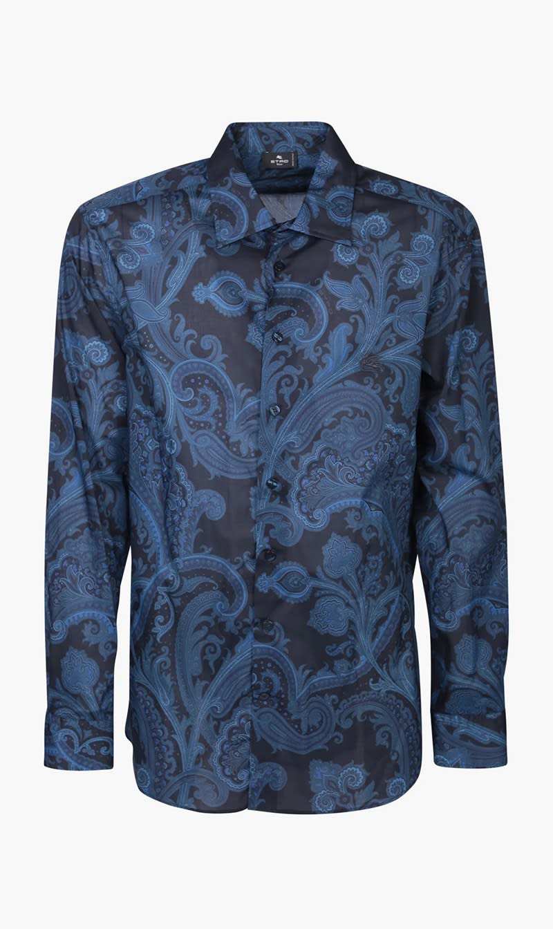 

Etro Blue Shirt for Men | The Deal Outlet
